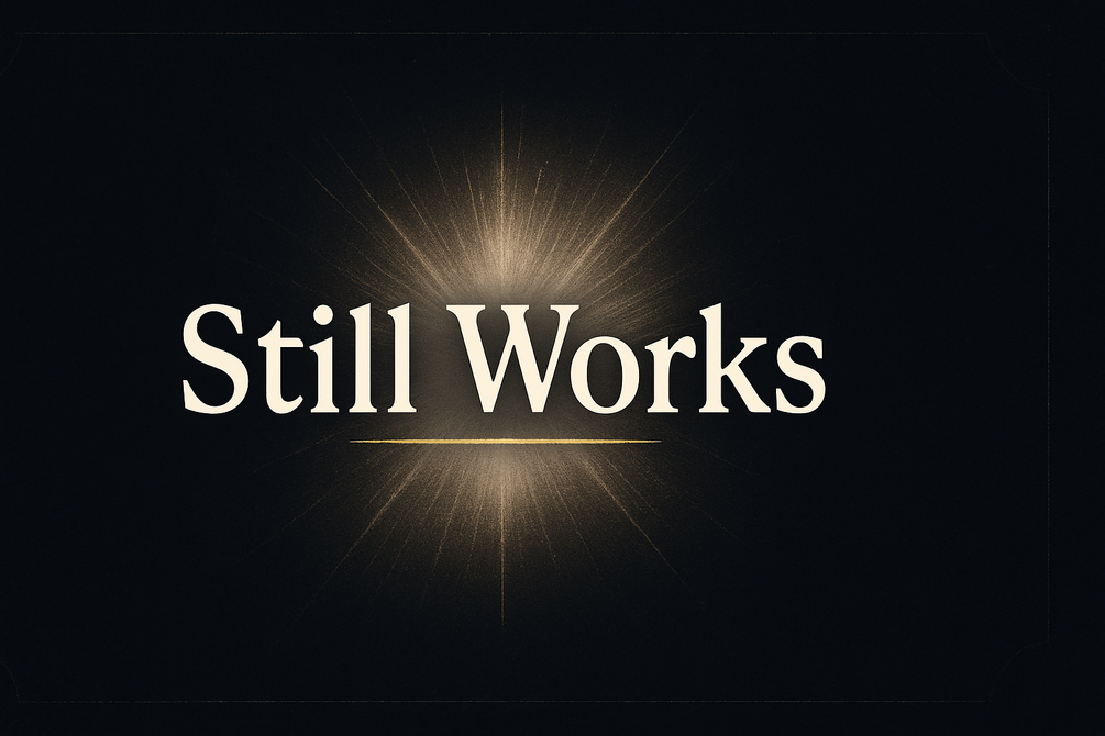 It Still Works book cover